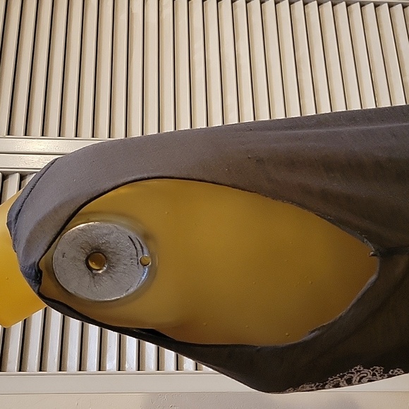 Skull Spooky Floral Gray Sheer Tank Small Fifth Sun - Picture 5 of 8